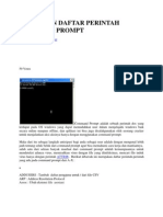 Kumpulan Daftar Perintah Command