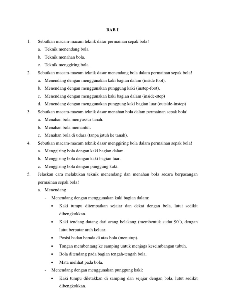 Soal Tanya Jawab