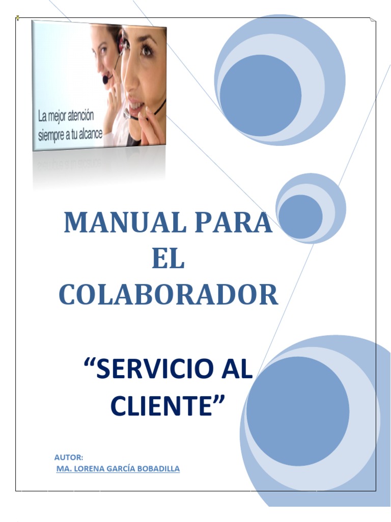 Manual de Servicio al Cliente para Colaboradores | PDF | Cliente ...