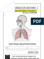 Apostila Anatomia - Sistema Respiratório