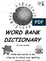 Tom's TEFL - KS1 Word Bank Dictionary