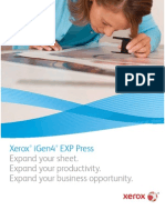 Xerox Igen4 Exp Press: Expand Your Sheet. Expand Your Productivity. Expand Your Business Opportunity