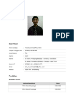 CV Faris Muhammad