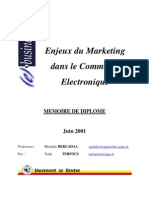 52795951 Enjeux Du Marketing Dans Le Commerce Electronique