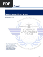 Phase of Flight Definitions