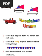 Latihan Membina Ayat (perkhemahan)