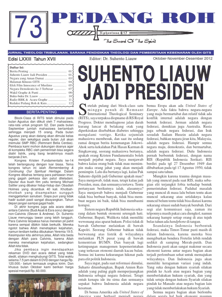 Pedang Roh Edisi 73 Pdf