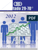 Plan Nacional de Desarrollo Sustentable 2012