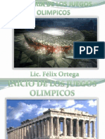 Historia de Los Juegos Olimpicos[1]