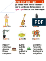 1. Palabras Con Gue-gui