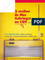 o Melhor de Max Gehringer Na CBN