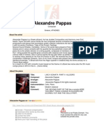 Alexandre Pappas a La Facon d Une Sonate Partie II Allegro 39695