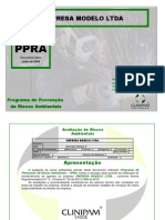 Modelo de Um Ppra Completo