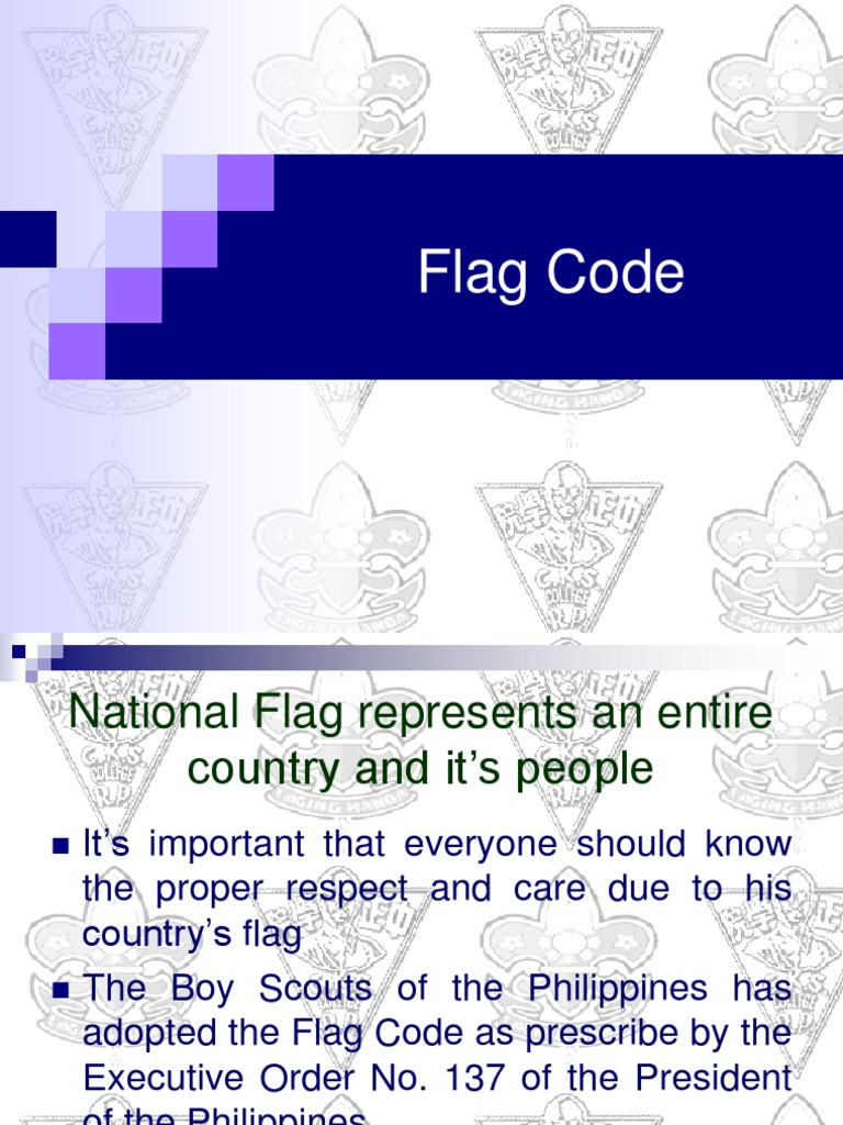 Flag Code | PDF | Flag | National Symbols