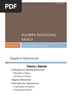 MDADOS-03 Algebra Relacional v20120926 COPIA