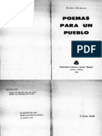 Pedro Shimose Poemas para Un Pueblo