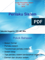 KULIAH 7-8 Perilaku Sistem - I