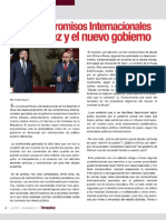 Compromisos Internacionales de Chávez y El Nuevo Gobierno Por Emilio Nouel