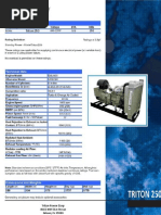 Generador 250kw