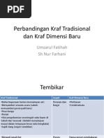 Perbandingan Kraf Tradisional Dan Kraf Dimensi Baru