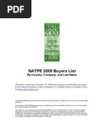 Download NATPE 2009 Buyers by Country Company and Last Name by Jack Sullivan SN11135057 doc pdf