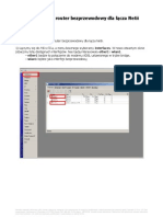 MikroTik jako router dla łącza Netii