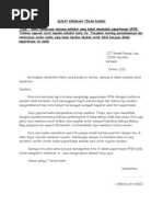 Surat Kiriman Tidak Rasmi