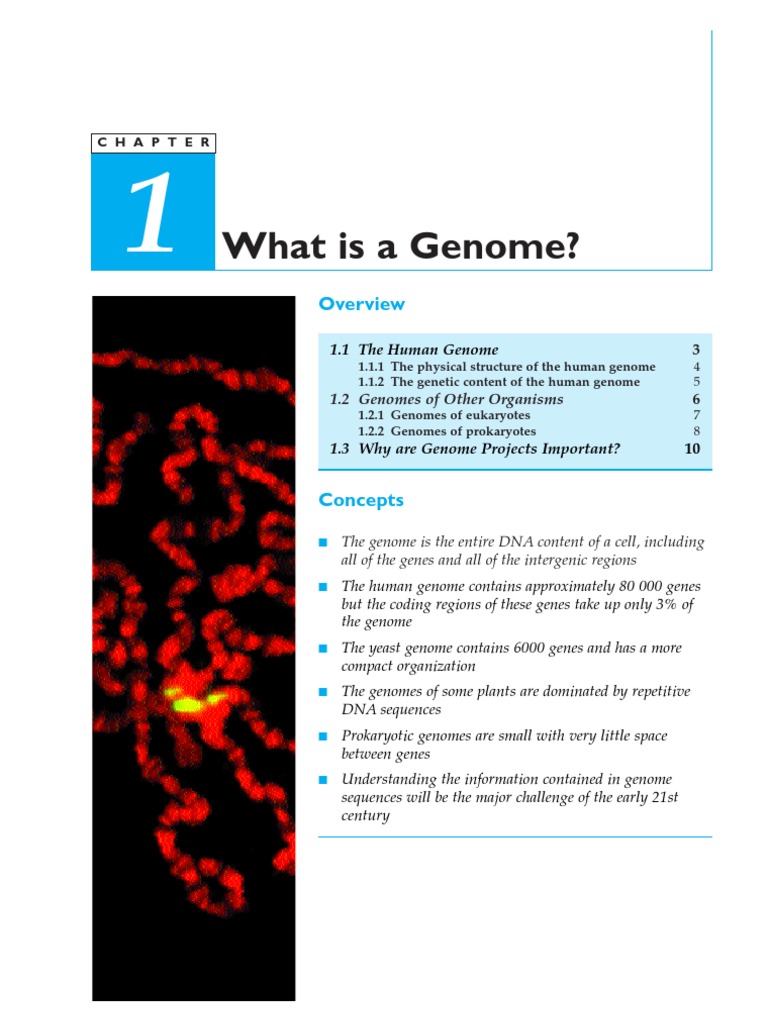 Science - Genomes | PDF