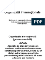 Organizaţii Internaţionale