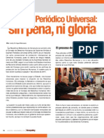 Examen Periódico Universal: Sin Pena, Ni Gloria Por Jordy Moncada