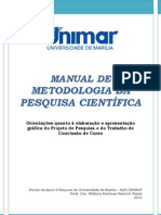 Manual de Metodologia TCC Unimar