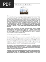 Download Indian Cement Industry-Plant Case Study by Bhaskar Agate SN111406785 doc pdf