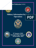 Joint Publication 3-13.2 Military Information Support Operations