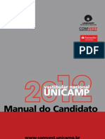 Manuel Candidato Unicamp 2012