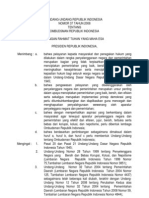 UU 37 Tahun 2008 Tentang Ombudsman RI