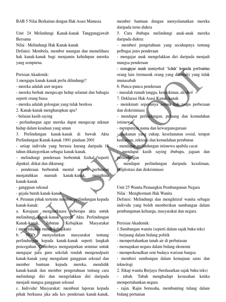 Alam Sekitar Nilai Murni Pdf
