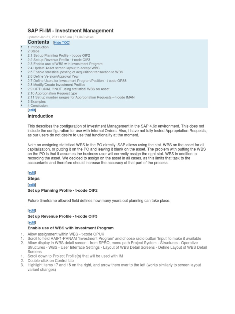 SAP FIIM Investment Management Configuration Guide PDF Investing