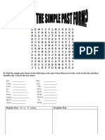 Past Simple Crossword