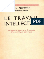 Le travail intellectuel - Jean Guitton.pdf