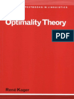 Optimality Theory