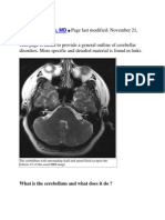 Cerebellar Disorders