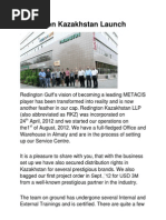 Download Redington Kazakhstan Launch by RedingtonValue SN111441375 doc pdf