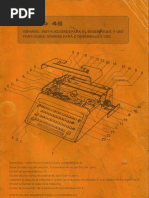 Manual Olivetti Studio 45