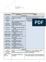 Calendário VDC Formação Continuada 2012