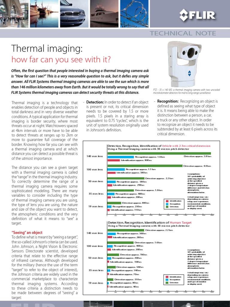 Thermal Camera Detection Ranges | PDF | Technology & Engineering