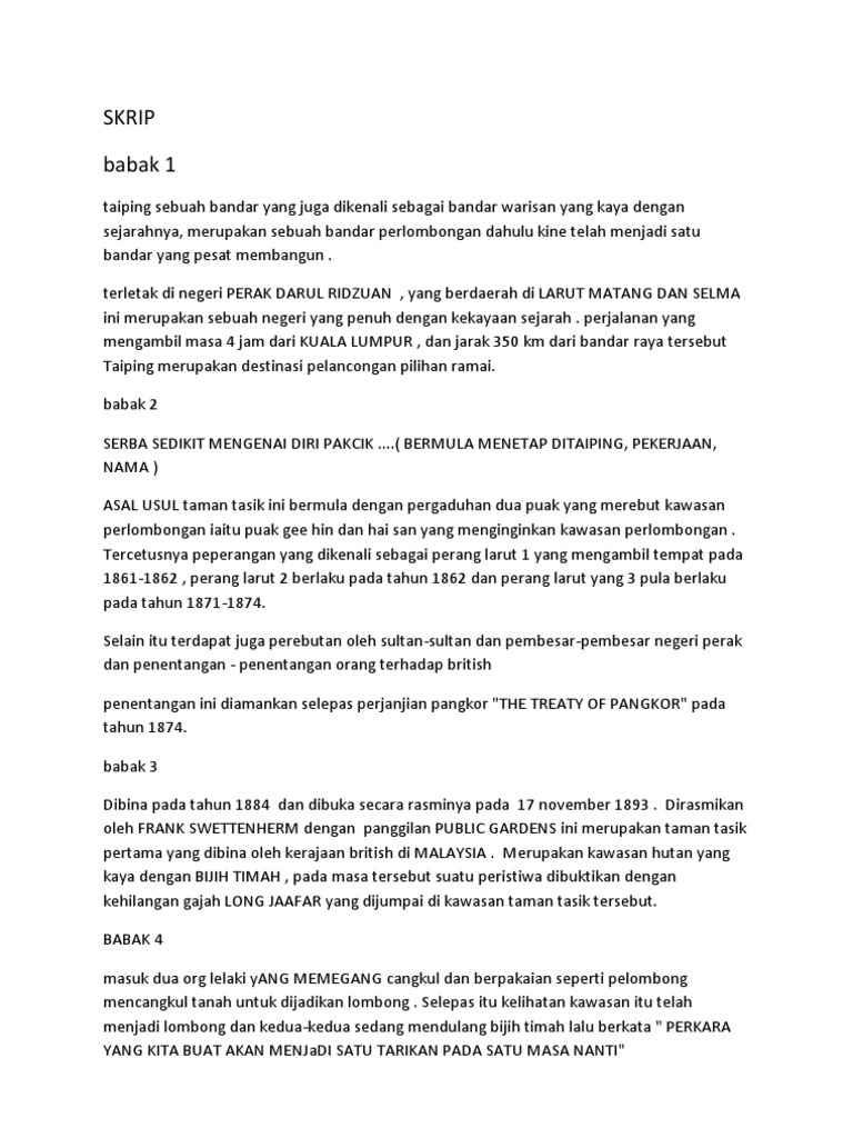 Skrip | PDF