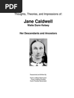Jane Caldwell, Thoughts and Theories and Impressions | PDF | Steamboat
