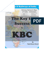 The Key to Success in KBC - Part 4 - Airlines, Railways in India