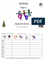 Autumn Term 1_2 Year 1