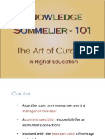 Knowledge Sommelier 101 - The Art of Curation in Education